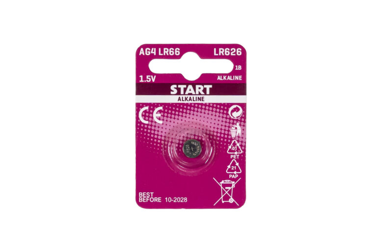 Baterie Start alcalină AG4 / LR66 / LR626 1,5V