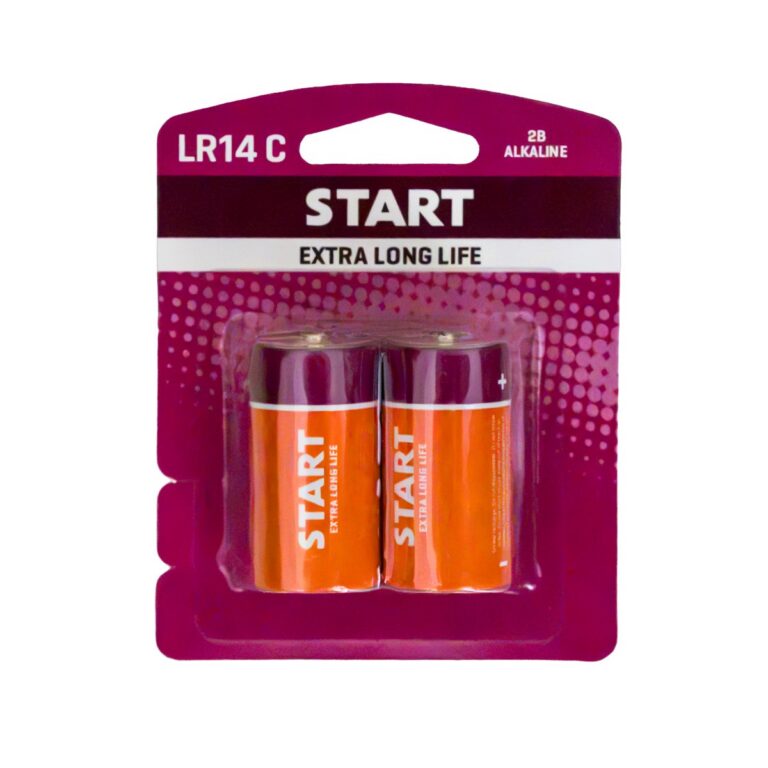 Baterii Start alcalină 1,5v LR14 / C, 2 buc.