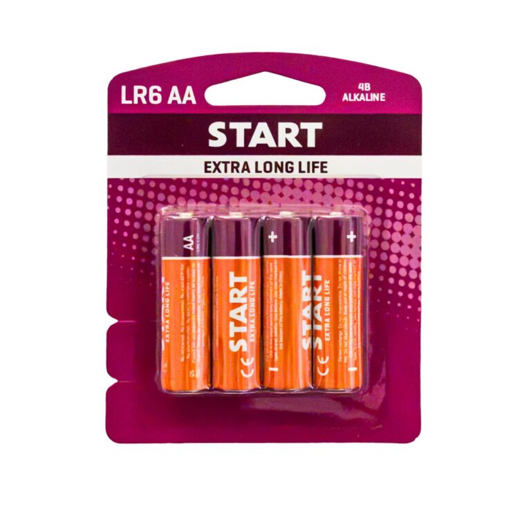 Baterii Start alcalină 1,5v LR6 / AA, 4 buc.